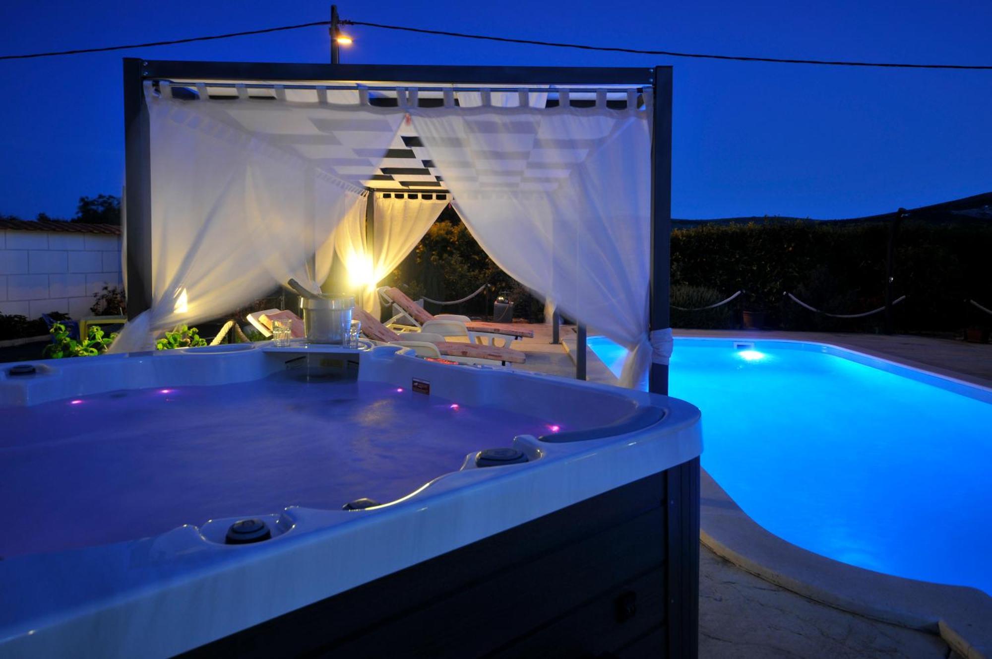 Holiday Home Near Trogir Kastel Stafilic Ngoại thất bức ảnh