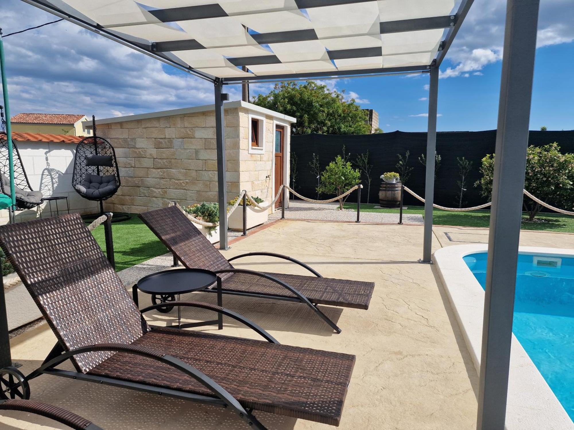 Holiday Home Near Trogir Kastel Stafilic Ngoại thất bức ảnh